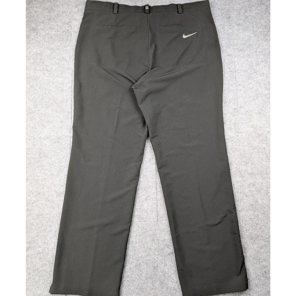 Nike Tiger Woods Pants Mens 36x30 Dri Fit Golf Black Preppy Outdoors Athleisure